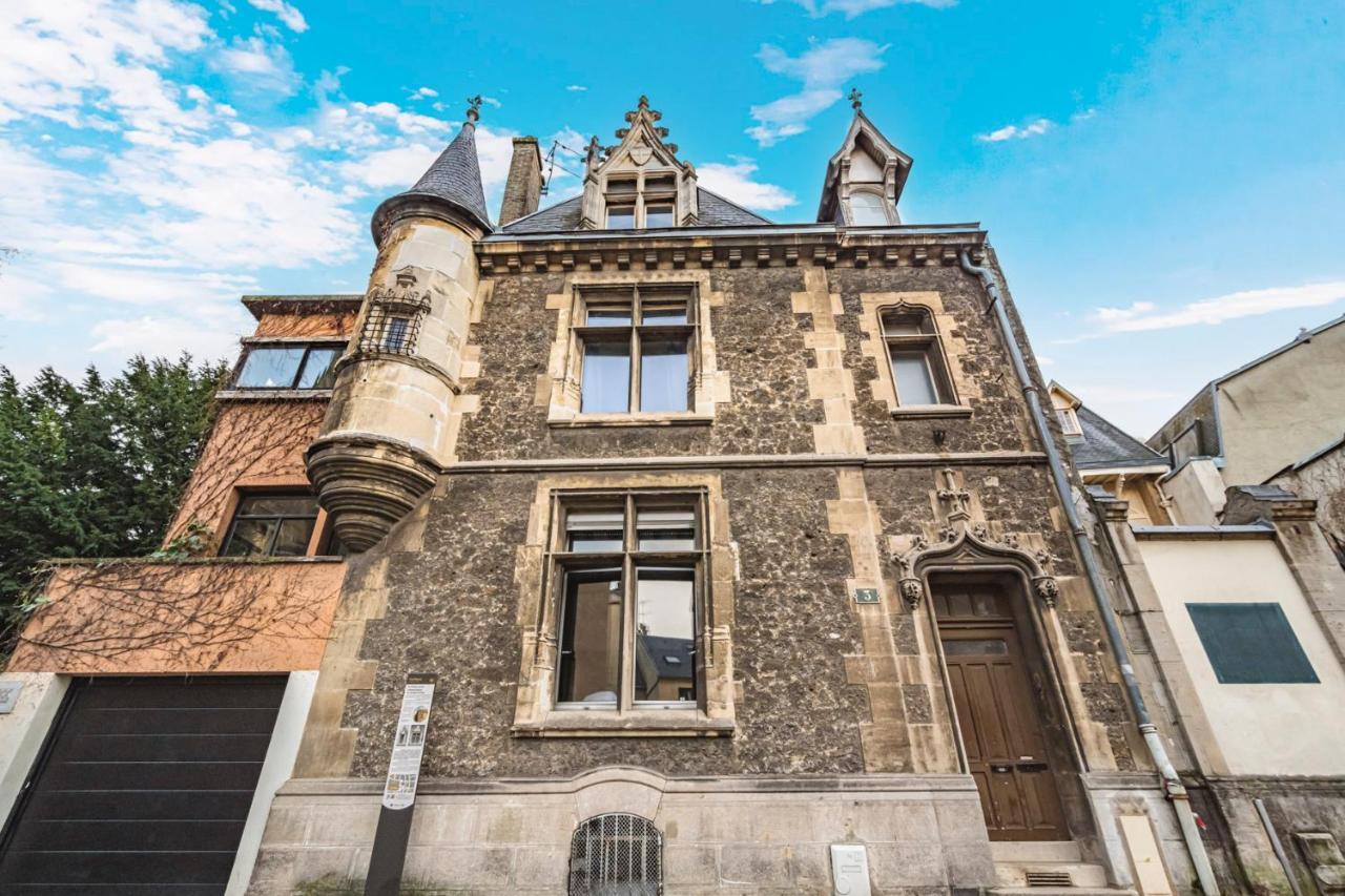 Tournelles Vue Cathedrale- Maison Climatisee Du Xvie Siecle Classee Appartement Reims Buitenkant foto